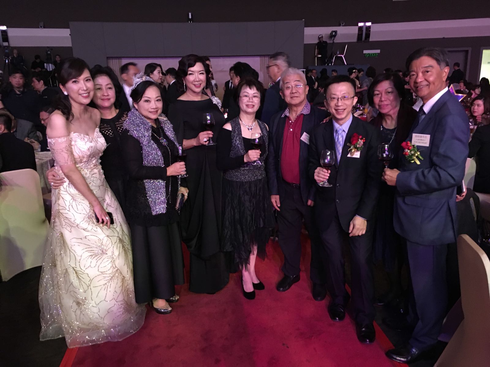 梁錦棠師父出席香港化粧品同業協會2017年周年晚會